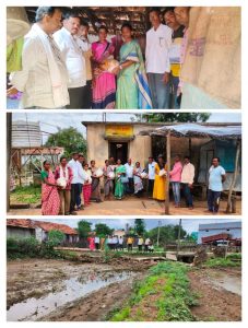 Read more about the article अतीवृष्टीमुळे नुकसान झालेल्या शेतकऱ्यांच्या मदतीला सरसावले भाजपा पदाधिकारी