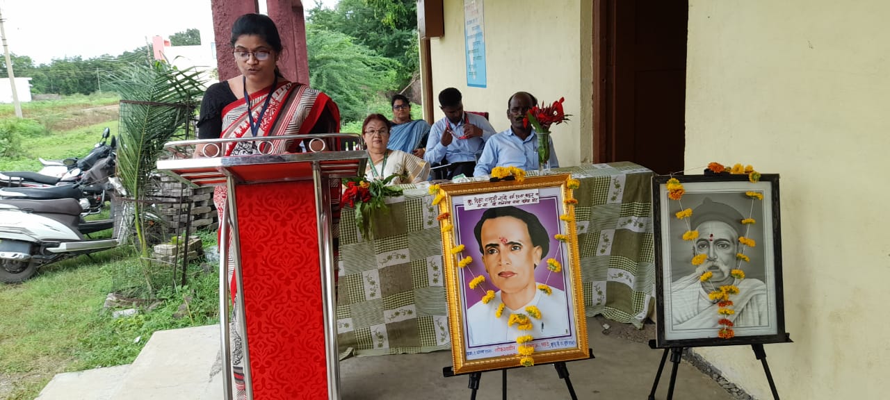 Read more about the article <em>संस्कृती संवर्धन विद्यालयात लोकमान्य टिळक व अण्णाभाऊ साठे कार्यक्रम संपन्न</em>