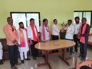 Read more about the article उद्धव बाळासाहेब ठाकरे  शिवसेनेच्या करंजी ग्राम शाखेच्या अध्यक्ष पदी रंगराव सोमेवाड