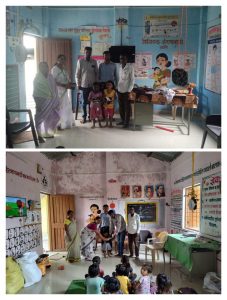 Read more about the article राळेगाव तालुक्यातील मेंघापूर बोरी संगम ग्रामपंचायत कडून अंगणवाडीच्या मुला मुलींना ड्रेस वाटप