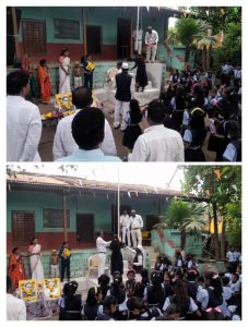 Read more about the article खैरी जिल्हा परिषद शाळेत गुणवंत विद्यार्थिनीचे हस्ते झेंडावंदन: शाळा व्यवस्थापन समिती अध्यक्ष यांचा स्तुत्य उपक्रम