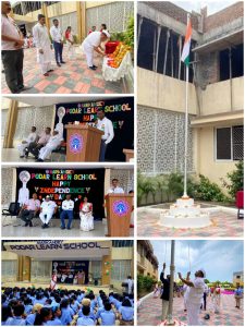 Read more about the article मार्कंडेय पोदार लर्न स्कूल वणी येथे स्वातंत्र्यदिन साजरा