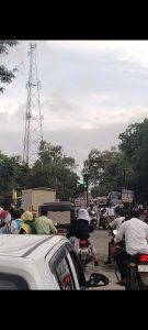 Read more about the article <em>महाराष्ट्र नवनिर्माण वाहतुक सेनेच्या मागणीला यश , वाशीम शहरातील सिग्नल सुरू</em>