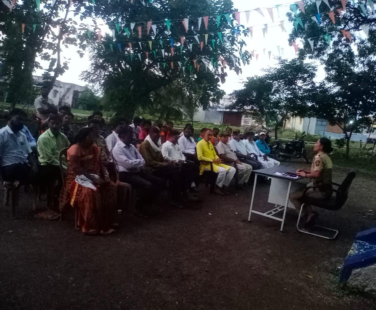 Read more about the article बिटरगांव ( बु )येथे शांतता कमिटीची बैठक