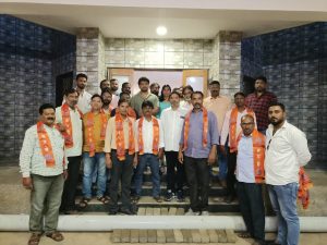 Read more about the article मनसे जिल्हाध्यक्ष राहुल बालमवार यांच्या वाढदिवशी कार्यकर्त्यांचा मनसेत प्रवेश