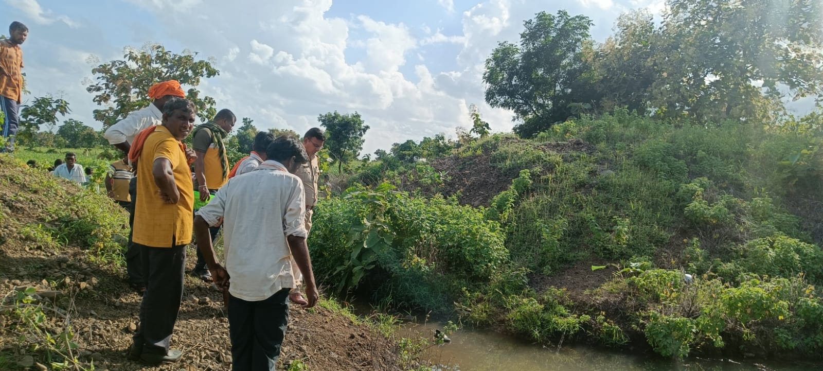 Read more about the article शेतकरी बाप-लेकाचा शेत तलावात पाय घसरून दोघांचाही मृत्यू