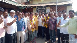 Read more about the article फुलसावंगीच्या सरपंच पदी सौ सारजाबाई वाघमारे यांची बिनविरोध निवड,एक सदस्य असेलेल्या ग्रामविकास पॅनल ची एकहाती सत्ता