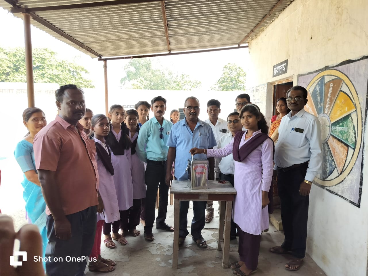 Read more about the article सोनामाता शाळेची ‘नंदादीप’ फाउंडेशन ला मदत