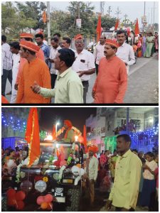 Read more about the article भव्य दिव्य मिरवणुक काढत सितामाता मूर्तीचे श्री क्षेत्र रावेरीत आगमन