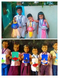 Read more about the article स्माॅल वंडर्स हायस्कूल अँड ज्यु. कॉलेज वडकीच्या विद्यार्थ्यांनी दिवाळीसाठी शाळेत सजवल्या पणत्या, आकाशकंदीले