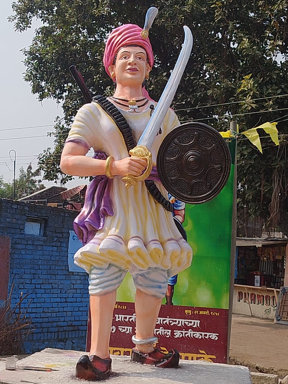 Read more about the article क्रांतिवीर बाबुराव शेडमाके यांच्या पूर्णकृती पुतळ्याचे अनावरण सोहळा