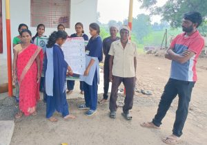 Read more about the article कृषीकन्याकडून शेतकऱ्यांना सरकारी योजने बद्दल मार्गदर्शन