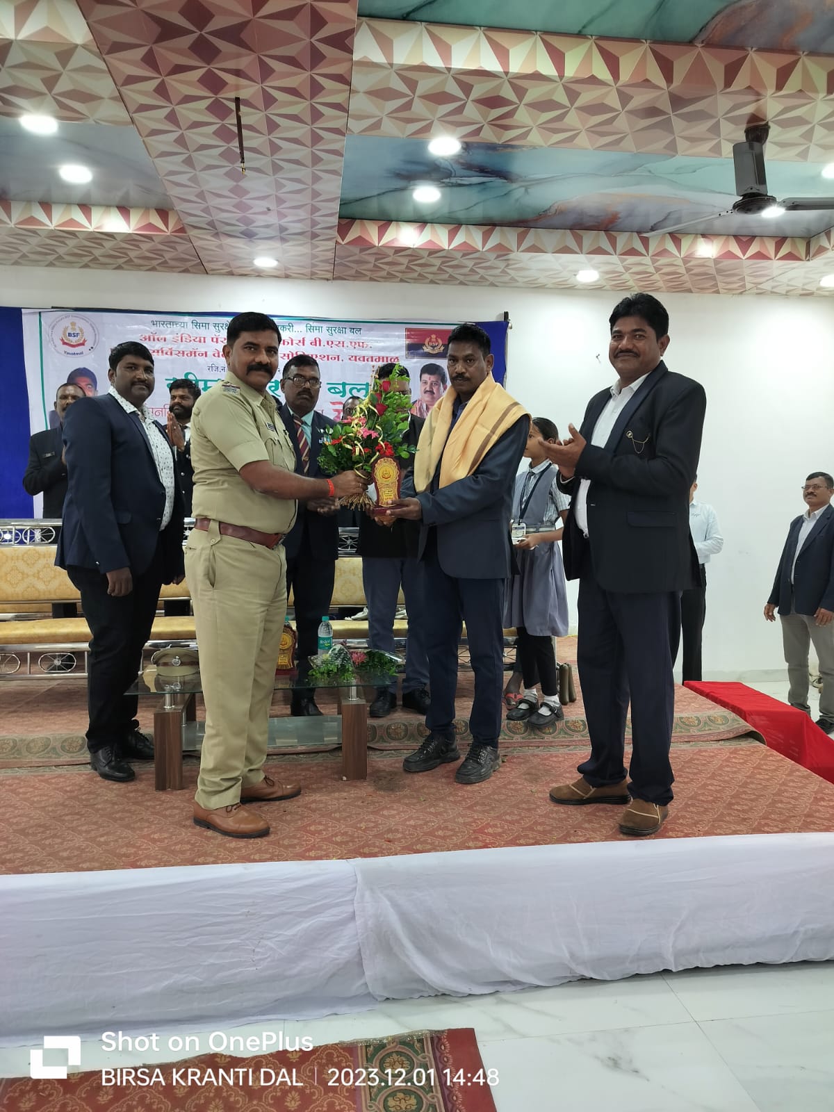 Read more about the article सीमा सुरक्षा बल माजी सैनिक कल्याण संघटेने वर्धापन दिन स्नेहमिलन सोहळा केला उत्साहात साजरा