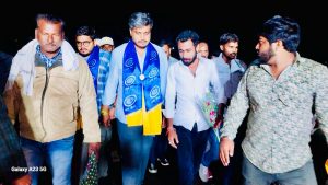 Read more about the article राष्ट्रवादी युवक काँग्रेस हिंगणघाट विधानसभेच्या वतीने “युवा संघर्ष यात्रेचे”जंगी स्वागत