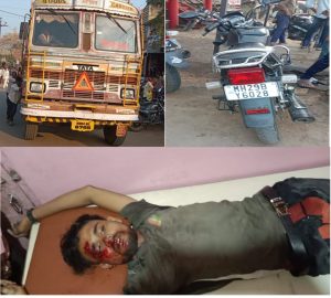 Read more about the article ढाणकी येथे भर चौकात भीषण अपघात,दुचाकी स्वाराचा मृत्यू