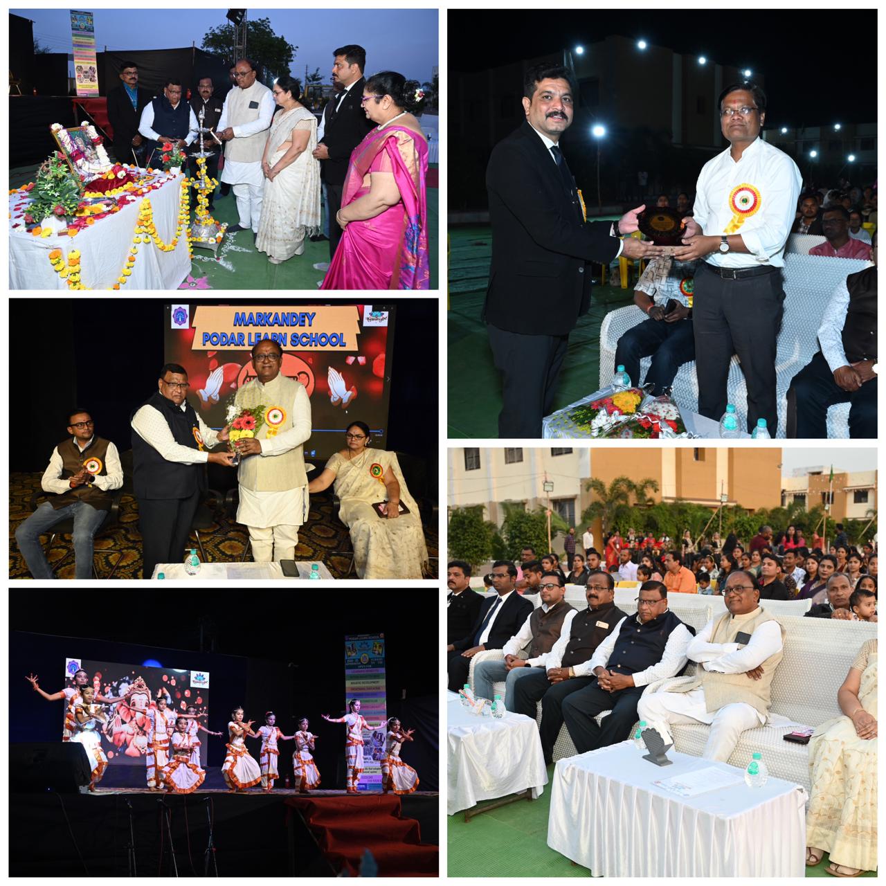 Read more about the article मार्कंडेय पोदार लर्न स्कूल वणी मध्ये लक्ष वार्षिक स्नेह संमेलन उत्साहात साजरा