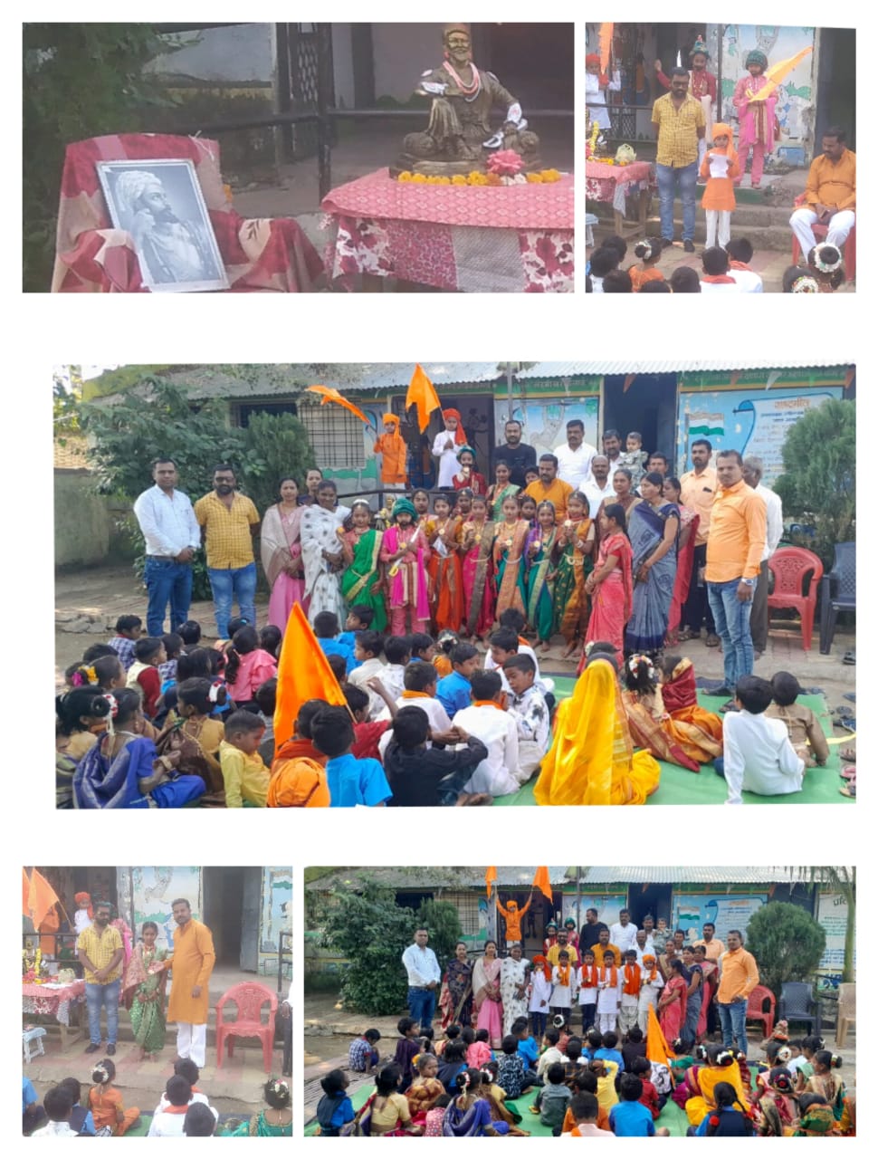 Read more about the article पिंपळगाव शाळेमध्ये छत्रपती शिवाजी महाराजांची जयंती उत्साहात साजरी…