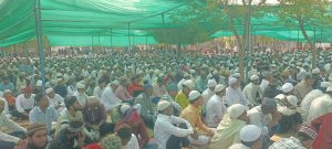 Read more about the article ढाणकी शहरात रमजान ईद उत्साहात<br>सामाजिक सलोख्यासाठी सामूहिक दूआ