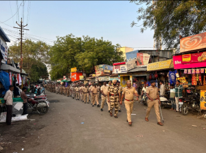 Read more about the article है तैयार हम; राळेगांव पोलीसांचा रूट मार्च