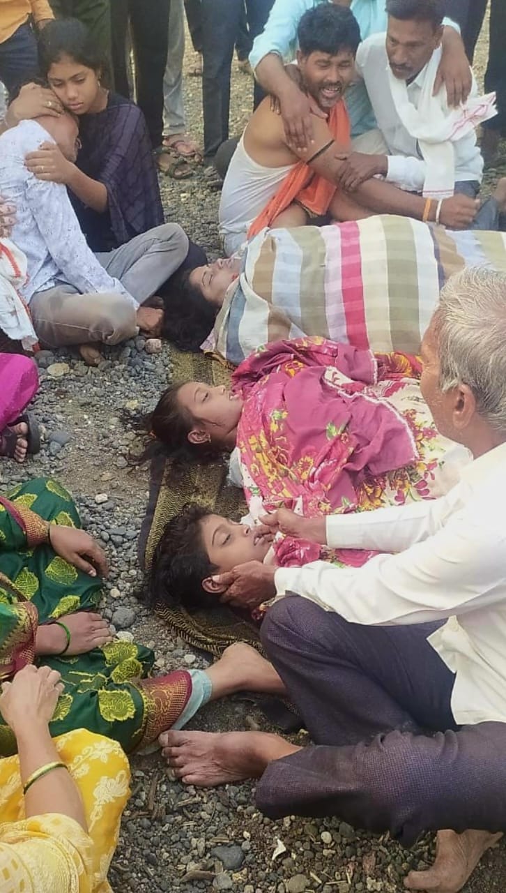 Read more about the article अवैध रेती उत्खननाचे ३ बळी,पैनगंगा नदीत काकुसह दोन चिमुकल्या पुतणीचा बुडून मृत्यू,