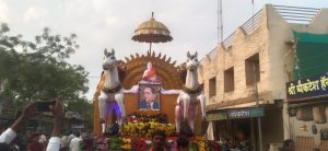 Read more about the article क्रांतीसुर्य डॉ. बाबासाहेब आंबेडकर यांची१३३ वी जयंती ढाणकी शहरात उत्साहात साजरी