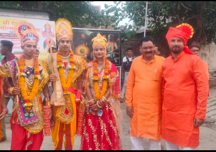 Read more about the article <em>जय श्री राम जयघोषाने राळेगाव दुम दुमले भव्य, दिव्य तथा आकर्षक शोभा यात्रा ठरली लक्षणीय</em>