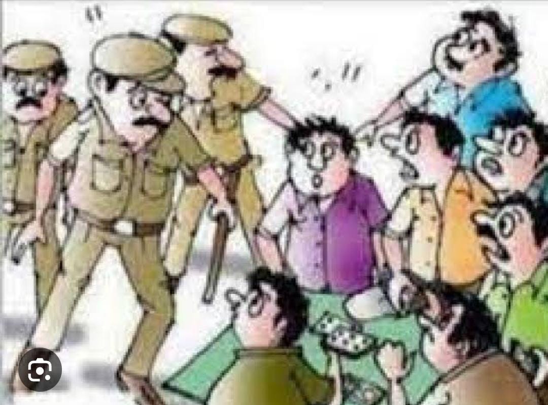 Read more about the article ५२ पत्ते जुगार अड्ड्यावर छापा