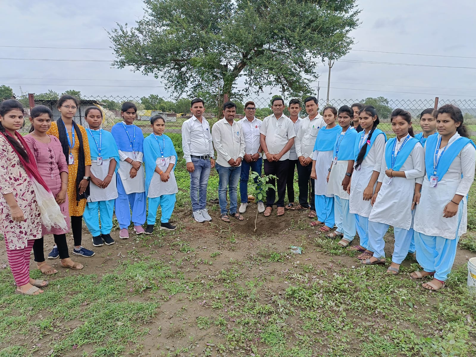 Read more about the article <em>सुधाकरराव नाईक कला व विज्ञान कनिष्ठ महाविद्यालयांत कृषी दिनानिमित्त वृक्ष लागवड</em>