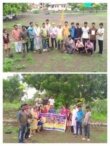 Read more about the article नगर पंचायत राळेगाव यांच्या सहकार्याने वृक्षारोपण