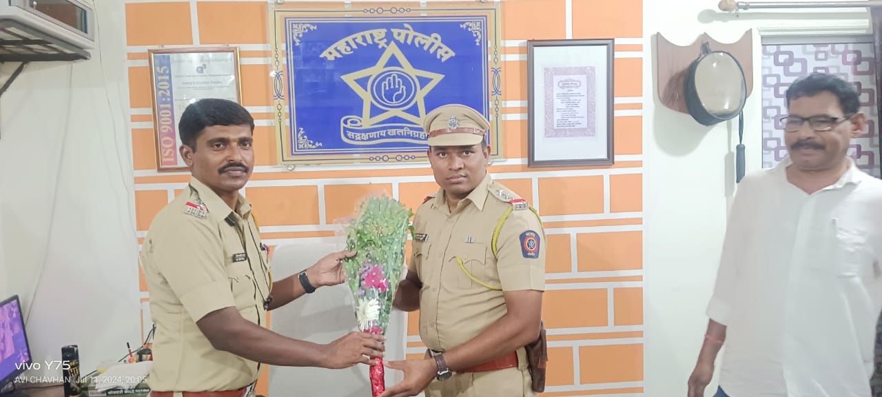 Read more about the article वडकी पोलीस स्टेशनचे ठाणेदार विजय महाले यांच्या विनंतीवरून स्थानिक गुन्हे शाखा यवतमाळ येथे बदली