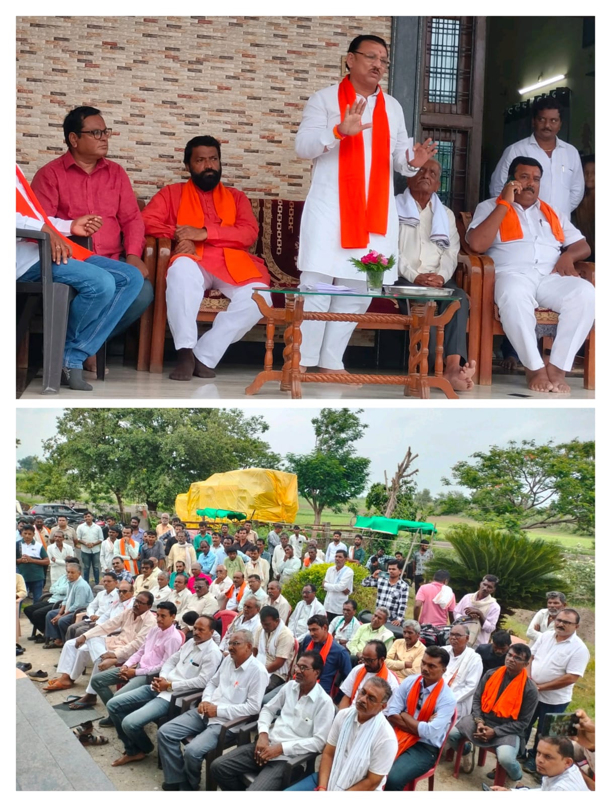 Read more about the article <em>विकासाच्या आड येणाऱ्यांची गय करणार नाही</em><br>खा. संजय देशमुख<br>[हिवरा (द.)येथे सत्कार व आभार कार्यक्रम )