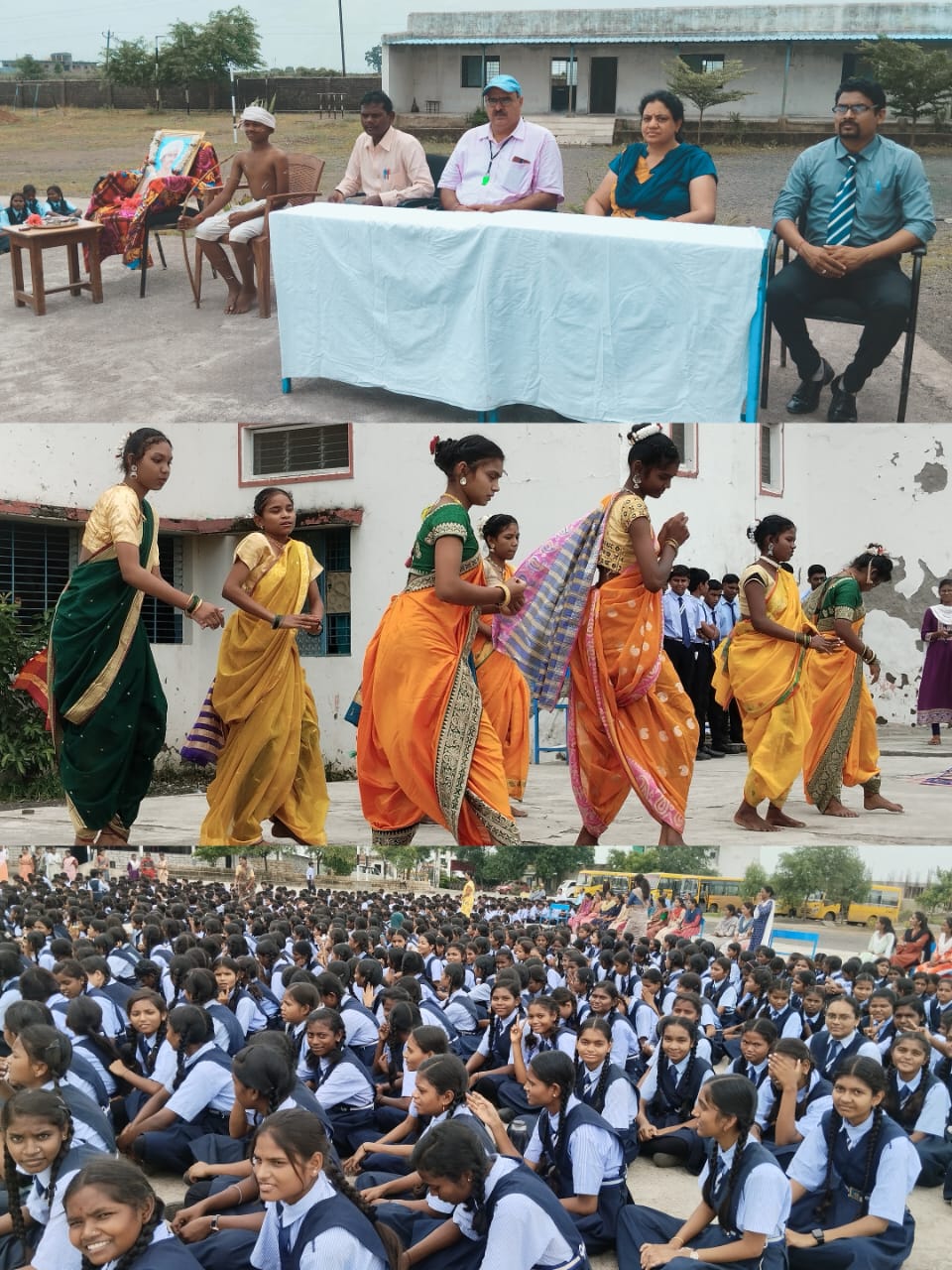 Read more about the article <em>सैनिक पब्लिक स्कूल अँड ज्युनियर कॉलेजतर्फे विश्व आदिवासी दिन साजरा</em>