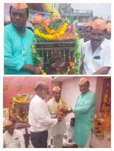 Read more about the article गुरुदेव क्रांतीज्योती यात्रेचे केळापुरला स्वागत