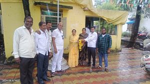 Read more about the article वडकी गावच्या सरपंच पदी सौ कलावती उत्तम कोरडे यांची बिनविरोध निवड