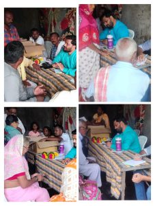 Read more about the article डॉ.अरविंद कुळमेथे यांचे नेतृत्वात डोंगरखर्डा येथे आरोग्य शिबिर