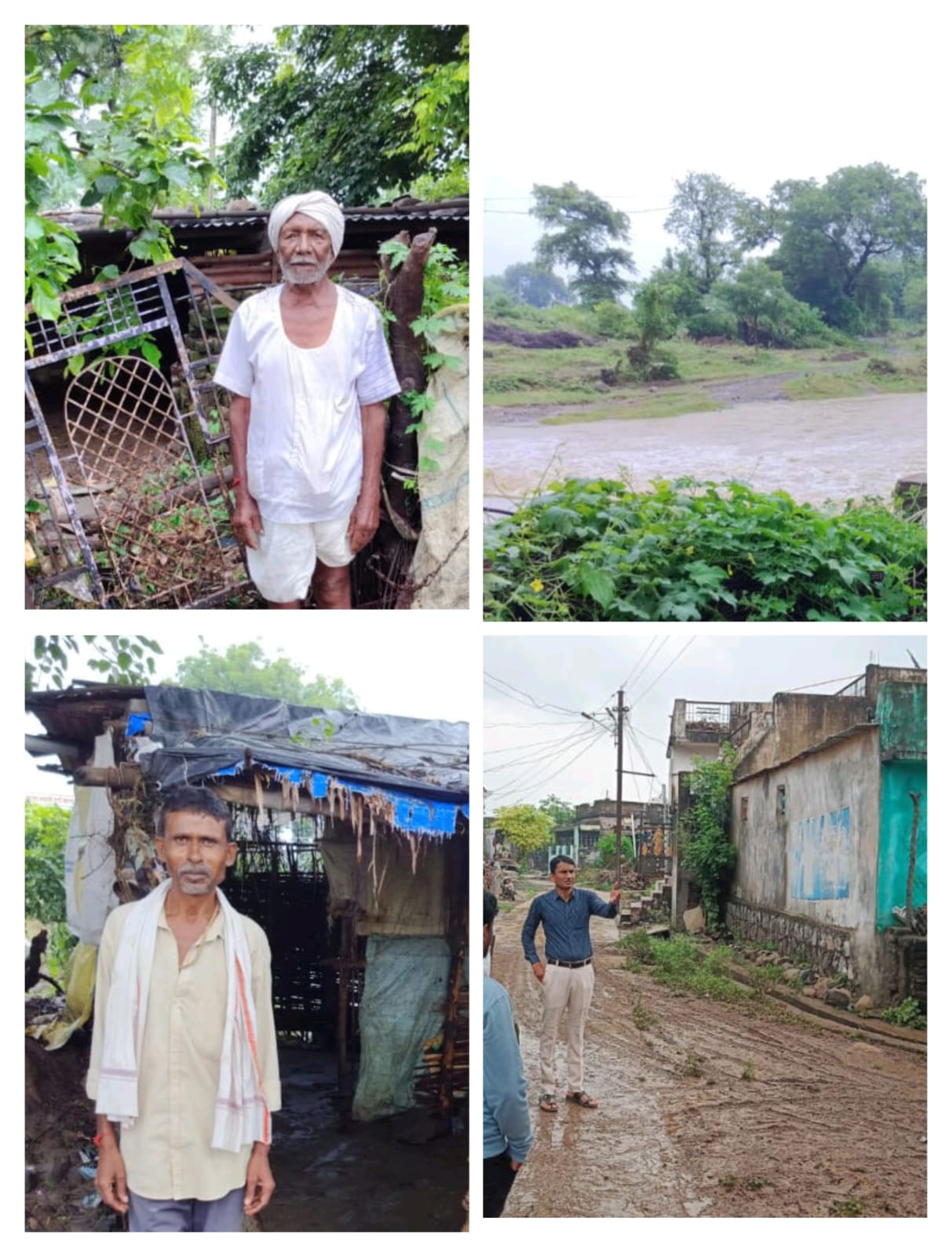 Read more about the article मुसळधार पावसामुळे अनेकांचा संसार उद्धवस्त! अनेक घरांत पाणी, शेतीचंही मोठ्या प्रमाणावर नुकसान