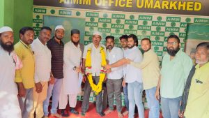 Read more about the article शमशेर खान यांची एम आय एम   जिल्हा उपाध्यक्ष पदी वर्णी,राजकीय समीकरण बदलणार