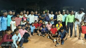 Read more about the article <em>नवोदय मंडळाचा व्हॉलीबॉल संघ विभागस्तरावर</em>