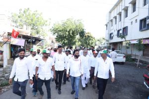 Read more about the article <em>राष्ट्रवादिच्या परिवर्तन जनसंवाद यात्रेचे हिंगणघाट शहरात सुरुवात…</em>