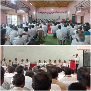 Read more about the article भारतीय राष्ट्रीय काँग्रेस पक्षाच्या कार्यकर्त्यांच्या सभेत अमाप गर्दी, कांग्रेसचा उमेदवार निवडून आणण्याचा केला संकल्प