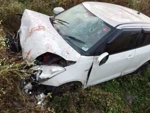 Read more about the article प्रचारा दरम्यान डॉ. कुणाल भोयर यांचा अपघात