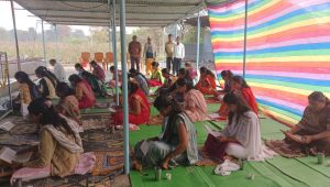 Read more about the article संत गजानन महाराज देवस्थान  झाडगाव येथे जागतिक पारायण विजय ग्रंथ दिन साजरा