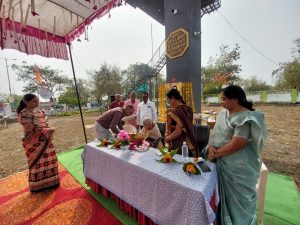 Read more about the article राजमाता जिजाऊ जयंती साजरी, शहरातील पहिला महिला डॉ. सुशीलाताई उजवणे यांच्या सत्कार